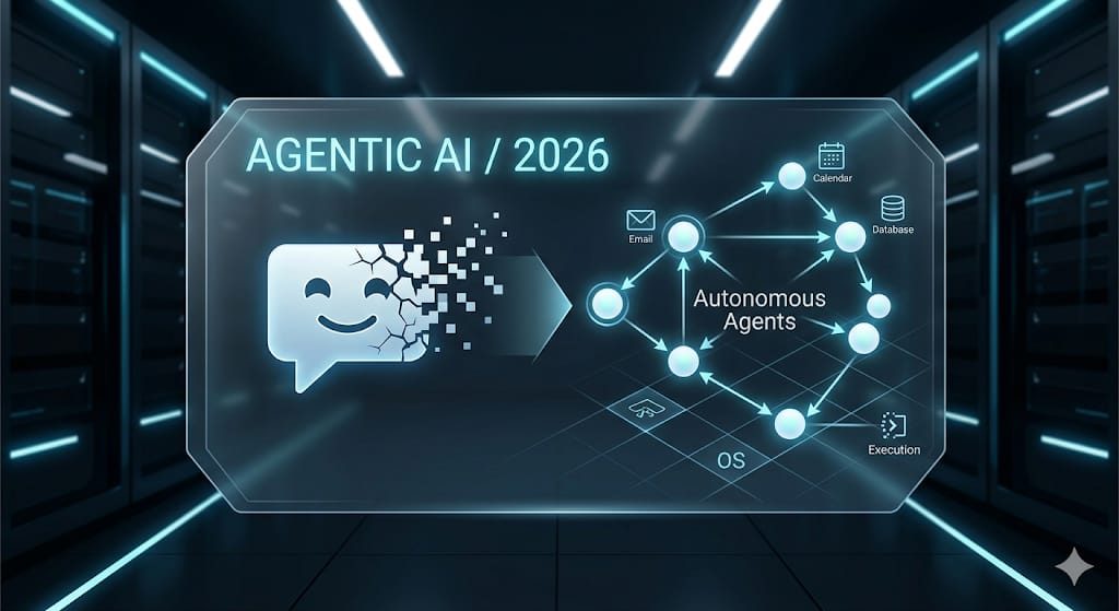 The Rise of Agentic AI: Why “Chatbots” Are Dead and “Autonomous Agents” Are the New OS
