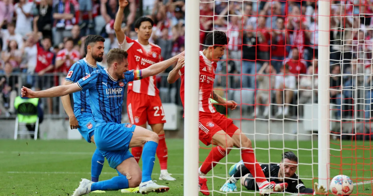 Bayern Munich 3-3 Heidenheim: Olise Last Gasp Goal Denies Struggling Visitors Three Points in Bundesliga
