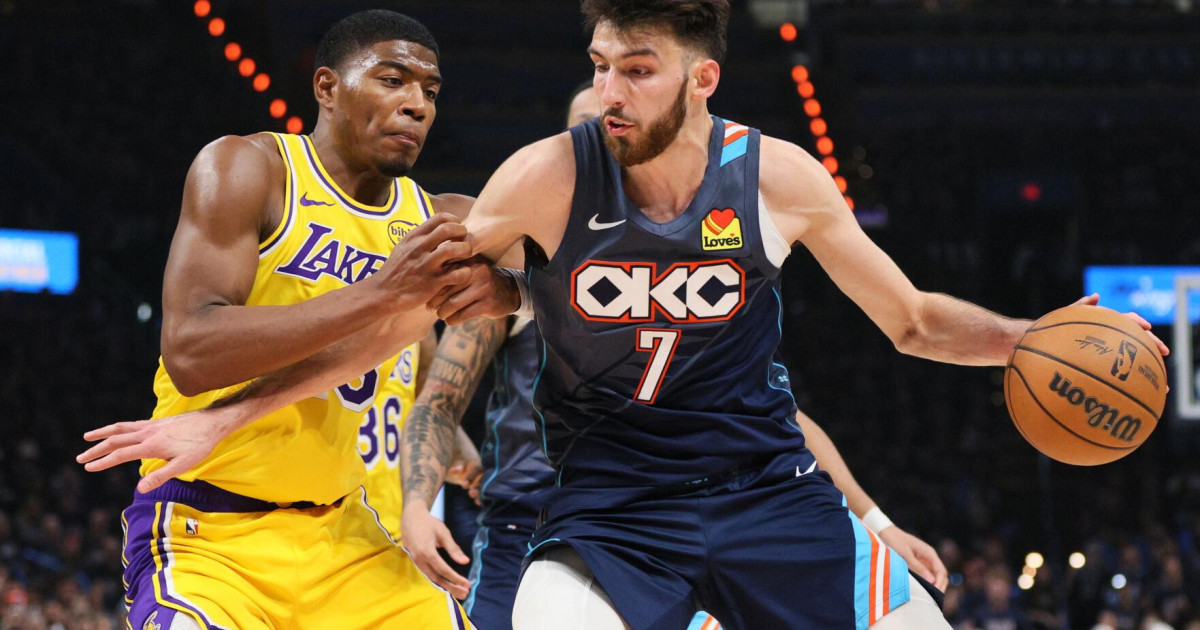 OKC Thunder Beat Lakers 125-107 to Lead 2-0 as Pistons Top Cavaliers in NBA Second Round